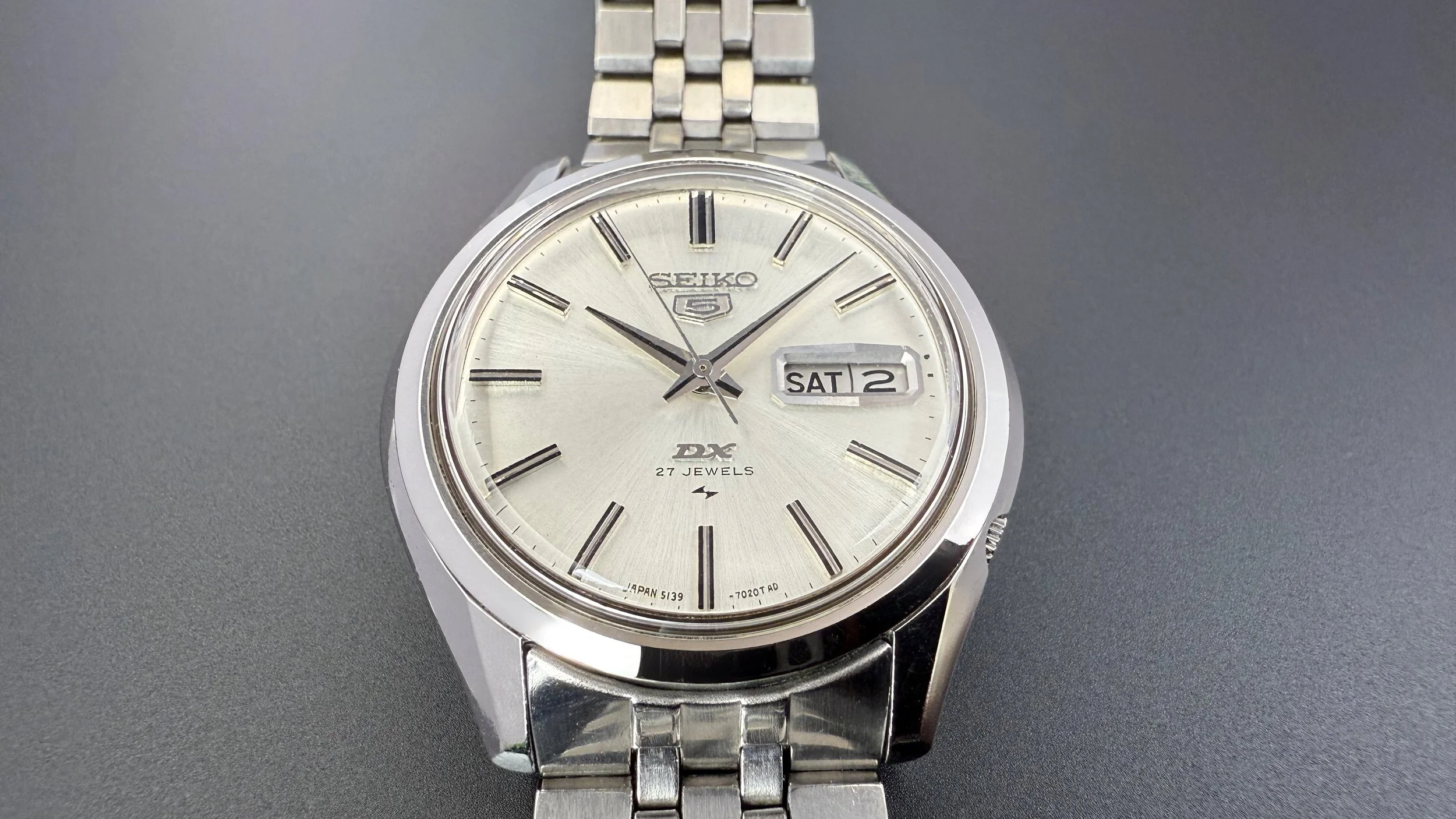 Seiko 5 DX 5139A-7020 51-5D-030 — VintageSeikos.NL